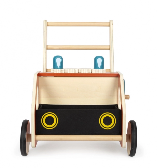 Small Foot Wooden Baby Walker Fire Truck