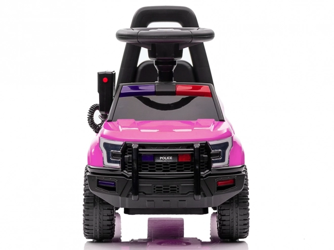 Push Ride-On with Megaphone Pink