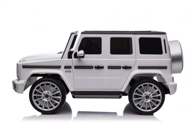 Battery-Powered Mercedes G500 4x4 White