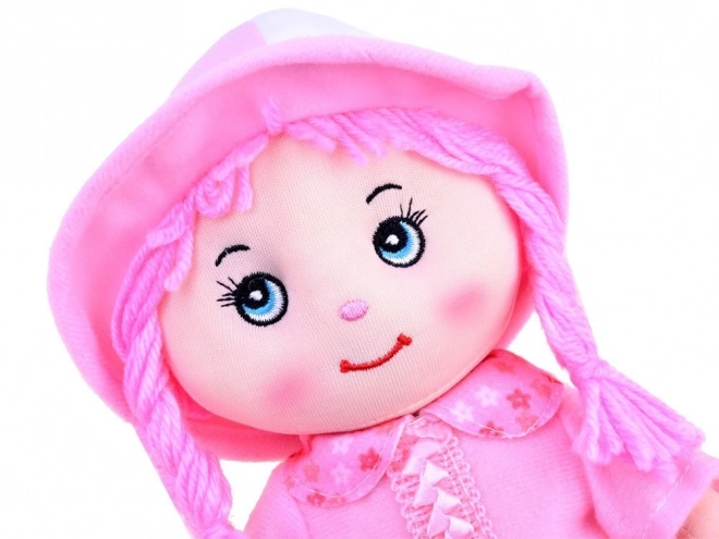 Cloth Doll Zuzia with Hat