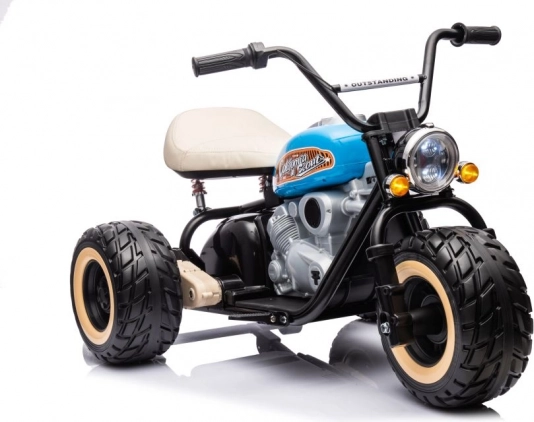 Triciclo per bambini a batteria blu 24V