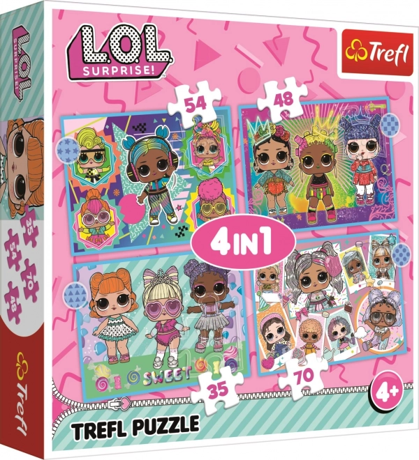 Trefl puzzle LOL surprise meet the dolls set