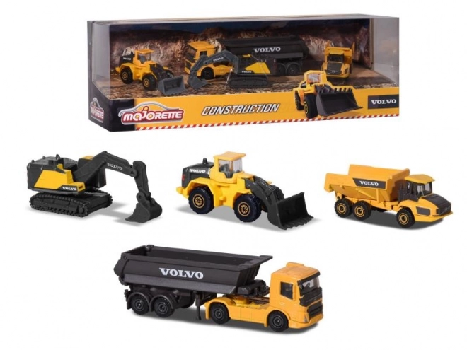 Volvo Mini Construction Vehicles Gift Set