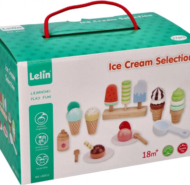 Kleine IJssalon - Set voor het Serveren van IJs