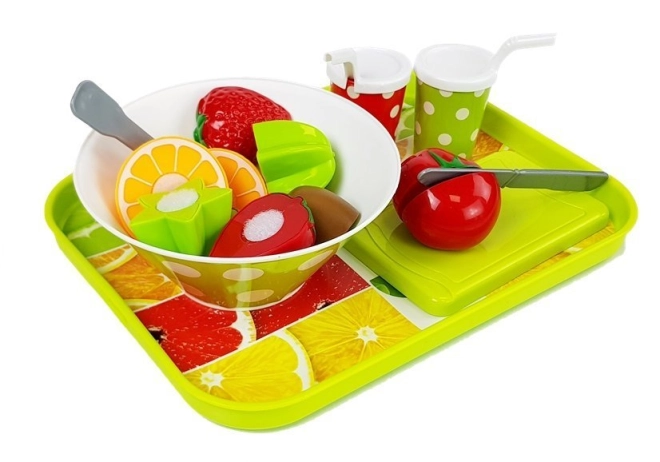 Colorful Fruit and Vegetable Set