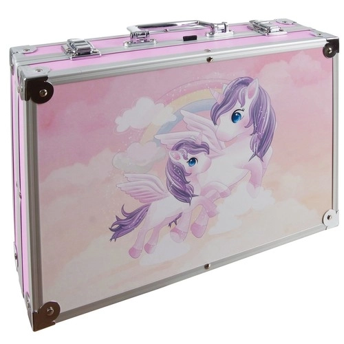 Painting Set in Suitcase with Unicorn