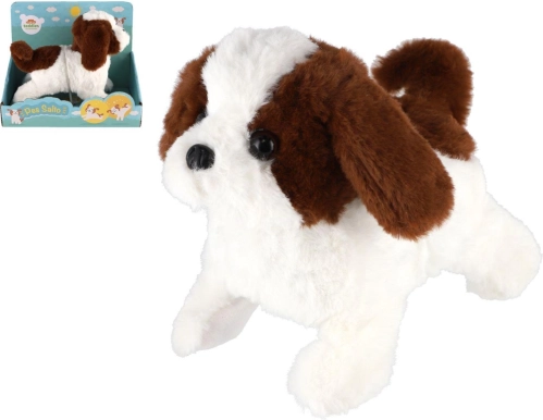Plush Puppy Salto 19 cm with sound and walking