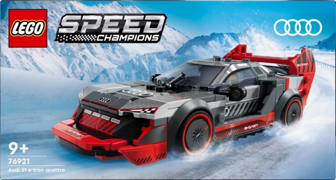 Audi S1 E-tron Quattro Racing Car Lego Set