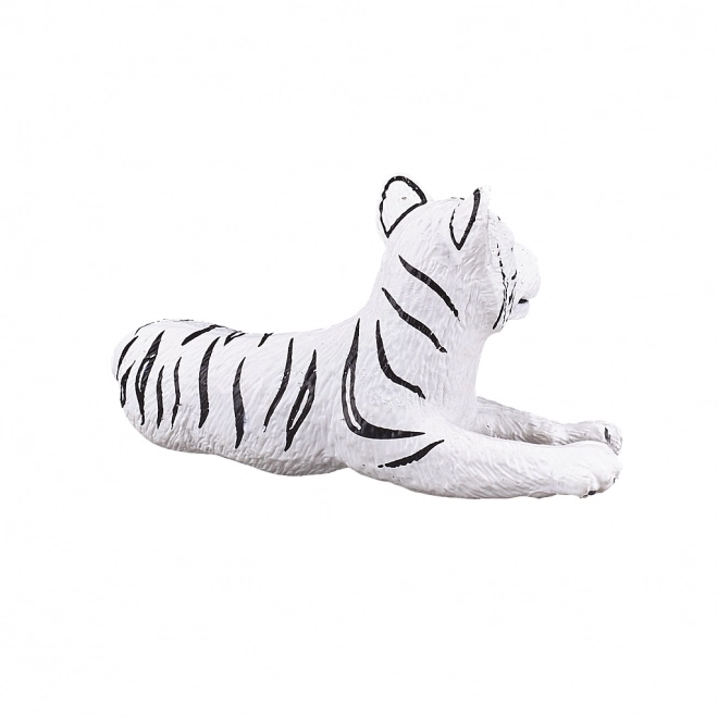 White Bengal Tiger Cub Figurine