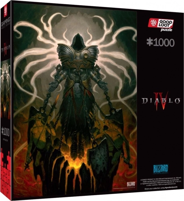 Diablo IV Inarius Puzzle 1000 Pieces