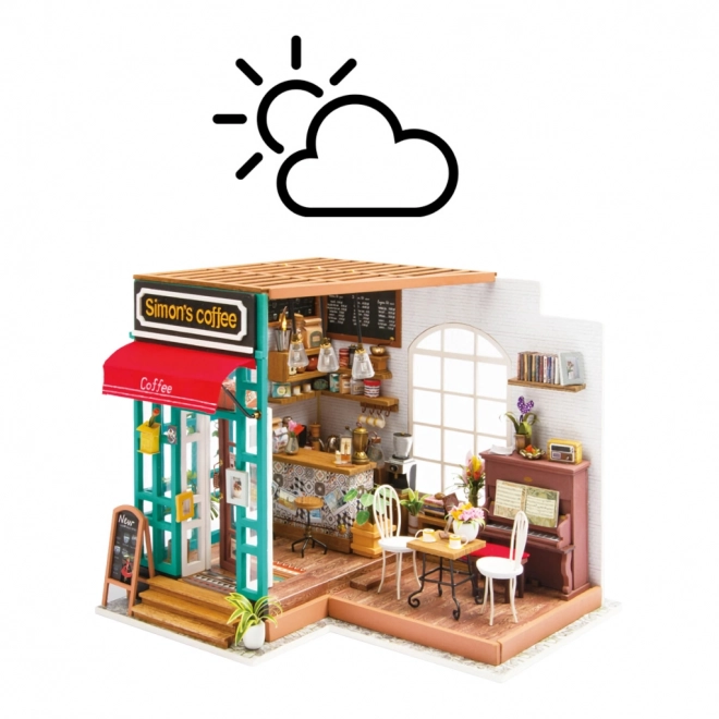 Roboverse Miniature Cafe Dollhouse