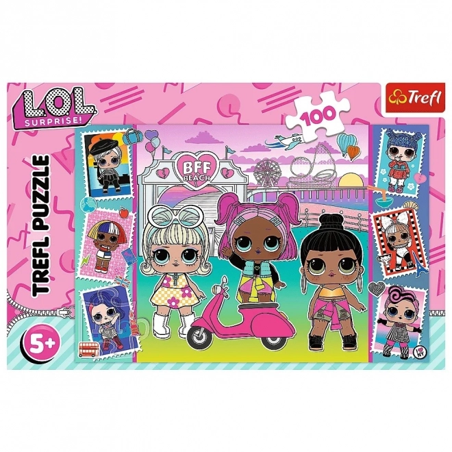 Trefl Puzzle LOL Surprise Dolls Photos 100 Pieces