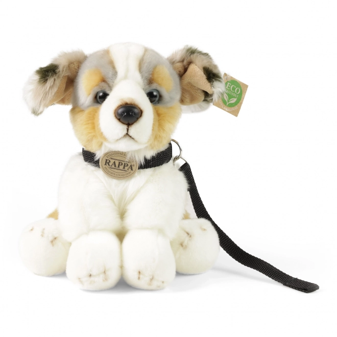 Plush Australian Shepherd with Leash