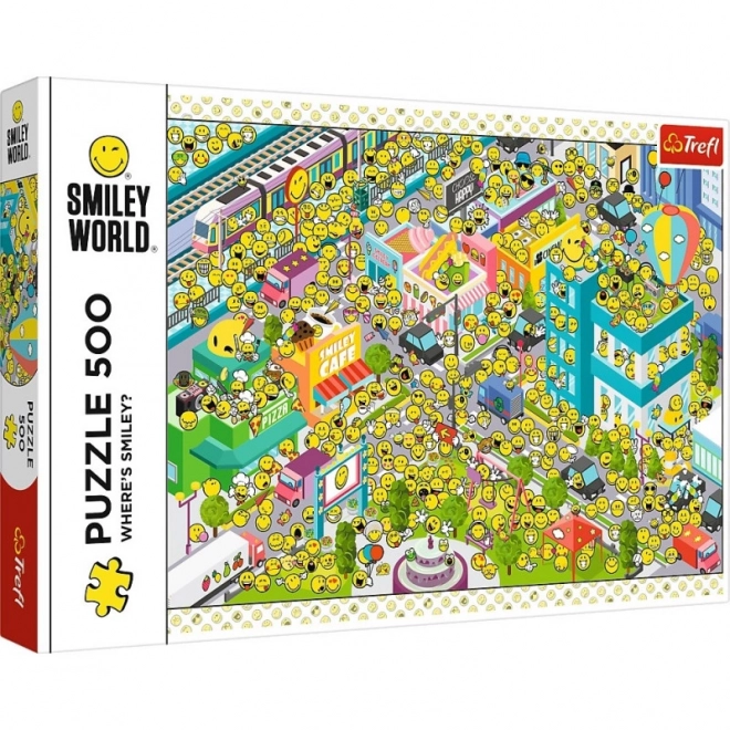 Trefl Puzzle 500 pieces - Where is Smiley?