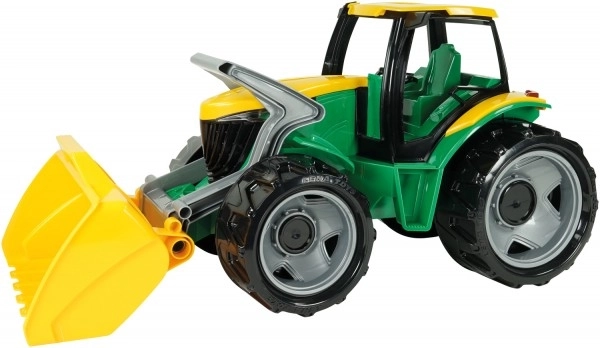 Green and Yellow Tractor with Scoop