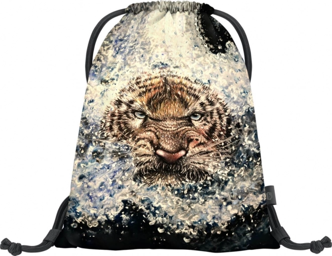 Drawstring Bag - Tiger by Lukero