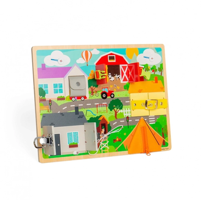 Bigjigs Toys Motor Skills Activity Board