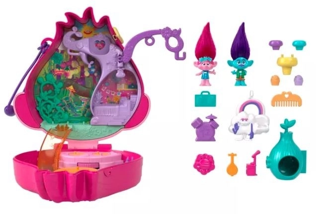 Polly Pocket Trolls Poppy's Foldable House