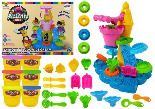 Play Dough Ice Cream Maker Set