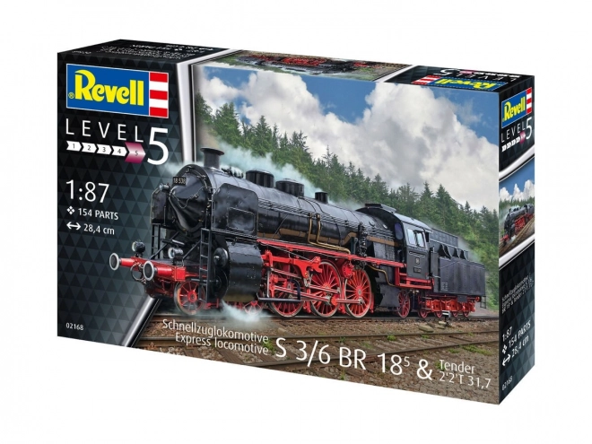 Express Locomotive S3/6 Model Kit