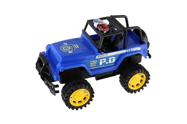 Police Off-Road Plastic Vehicle