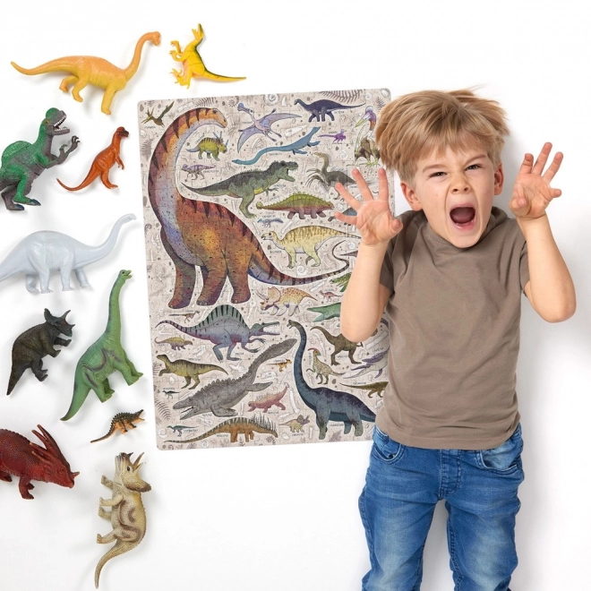 Puzzlove Dinosaurs 200 Piece Puzzle