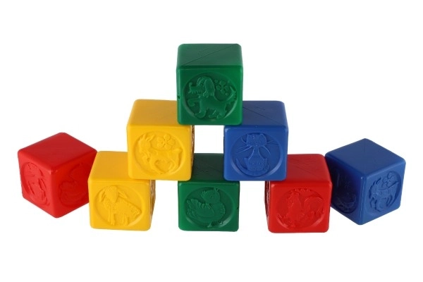 Colorful Plastic Building Blocks Set