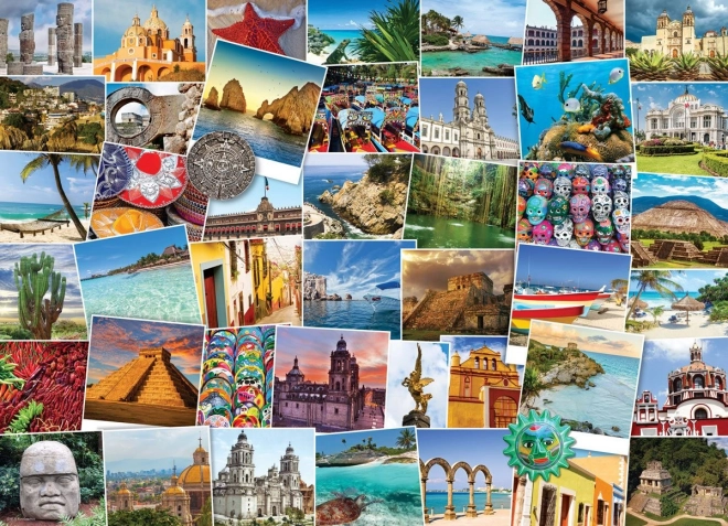 Eurographics GlobeTrotter Mexico Puzzle 1000 Pieces