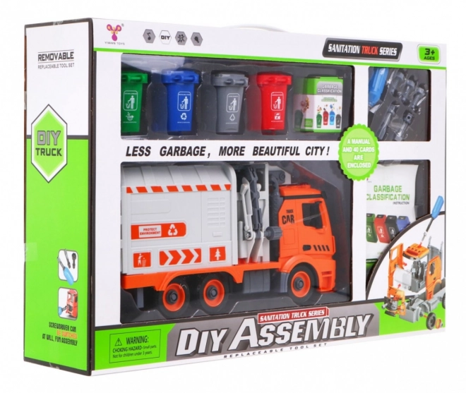 Interactive Garbage Truck Toy with Ecology Learning for Kids 3+