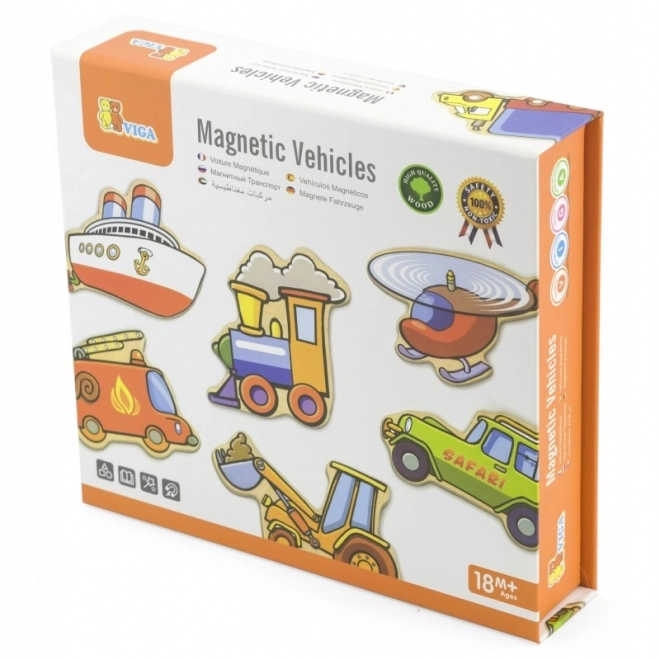 Wooden Magnetic Transport Set