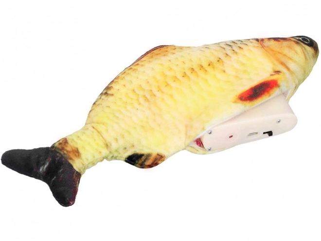 Fish Plush Toy with Moving Tail USB