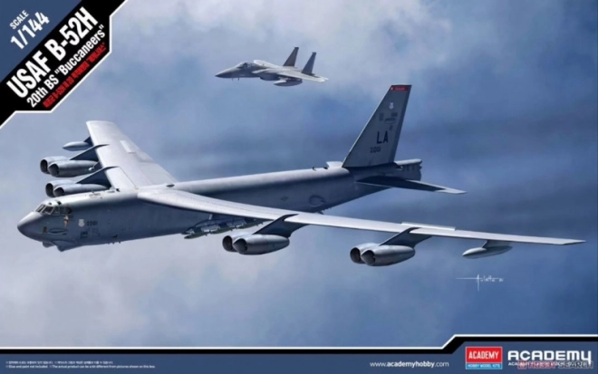Modello in plastica USAF B-52H 20th BS Buccaneers 1/144