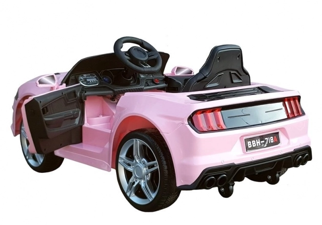 Pink Electric Toy Car