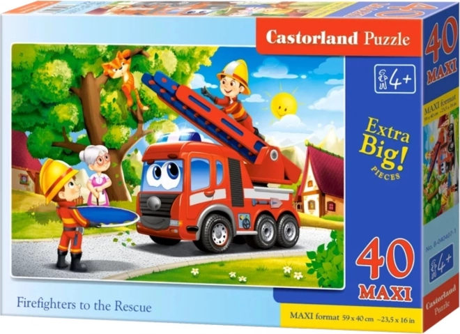 Castorland Firefighters in Action Maxi Puzzle