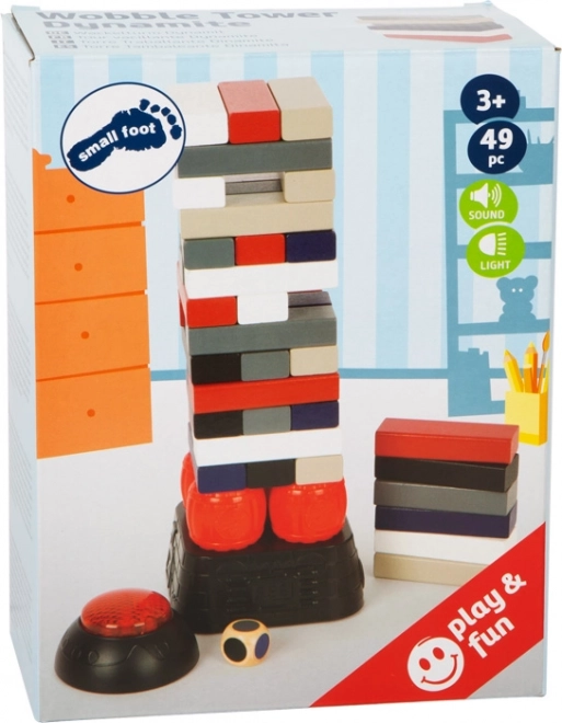 Small Foot Wobbly Tower Dynamite