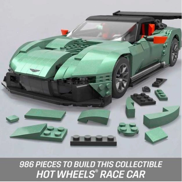 Mega Hot Wheels Aston Martin Vulcan Construction Set