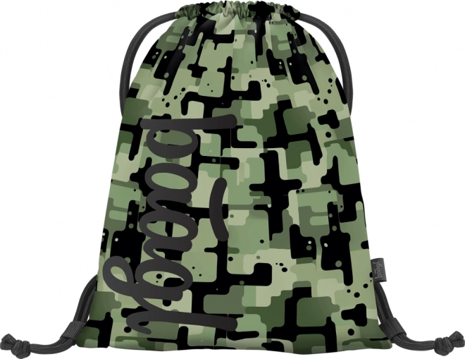 Baagl Drawstring Sports Bag Green