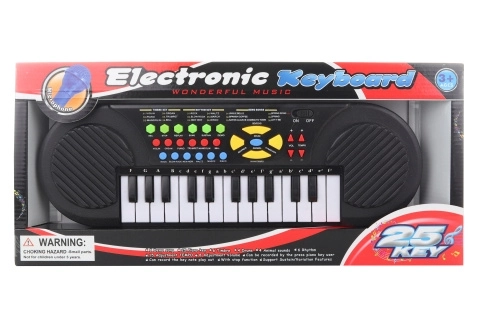 Battery Operated Keyboard with 25 Keys