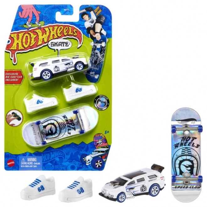 Hot Wheels Skate Collectible Set with Fingerboard and Shoes