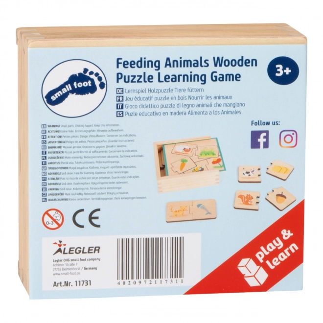 Small Foot Animal Feeding Educational Game