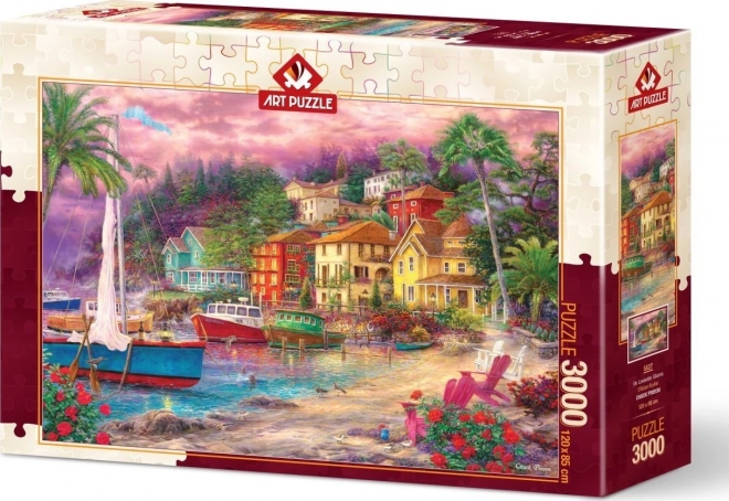 Purple Coast Jigsaw Puzzle