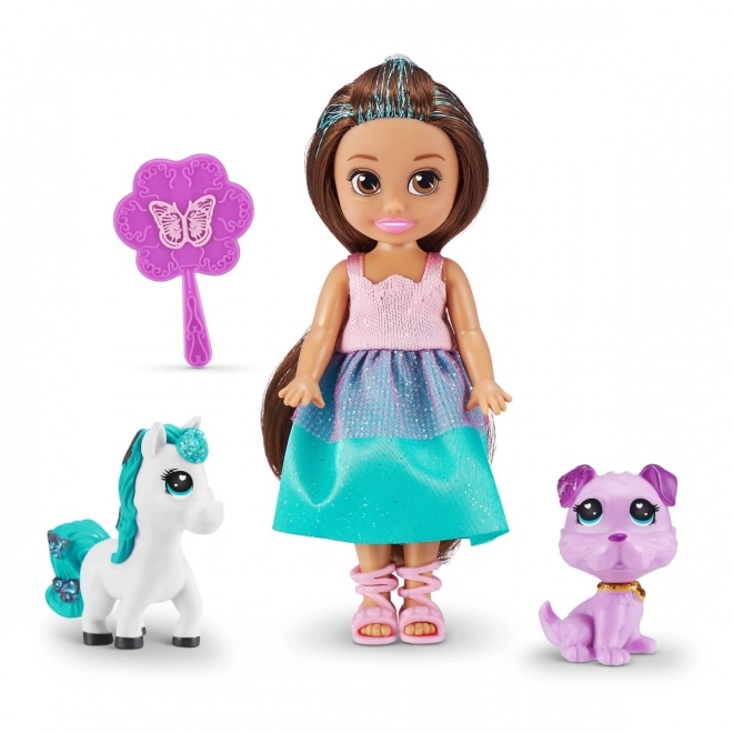 Princess Doll with Pets