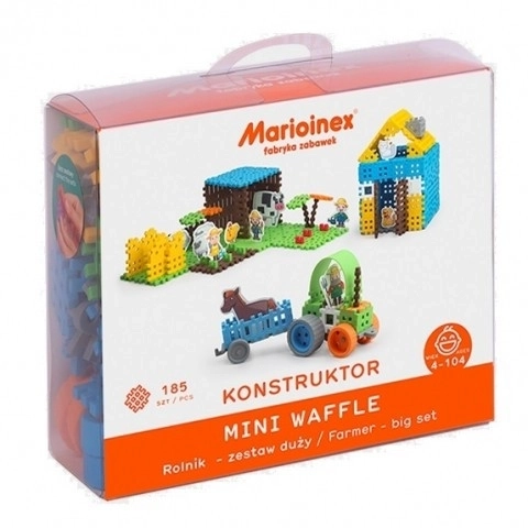 Mini Waffle Farm Blocks Set by Marioinex