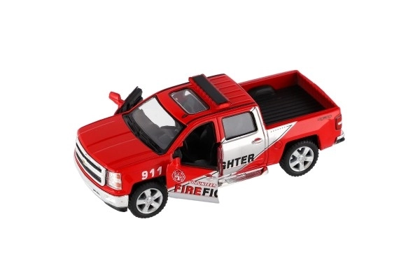 Chevrolet Silverado Police Car Toy Model