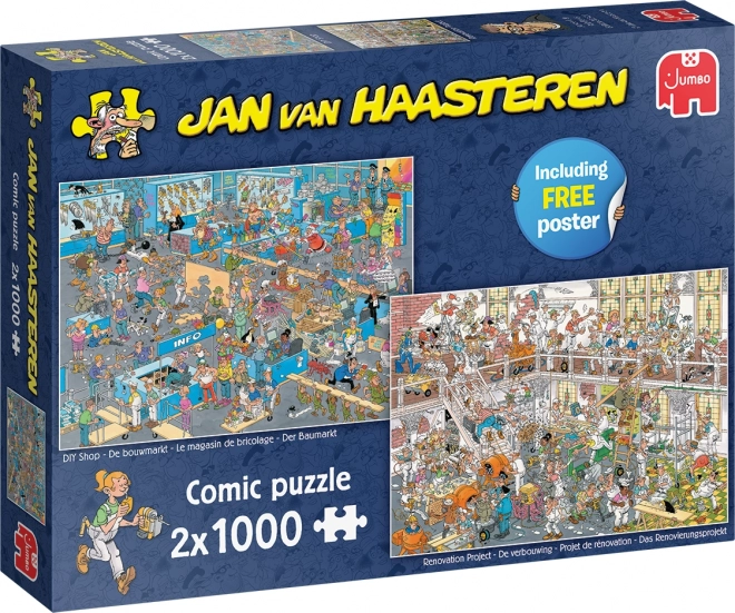 Jumbo JvH Renovation and DIY Shop Puzzle Set