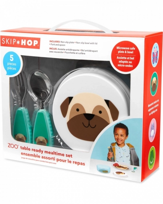 Zoo Puppy Dining Set