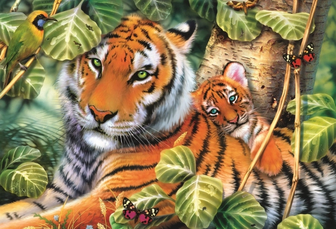 Trefl Puzzle Tiger with Cub 1500 Pieces