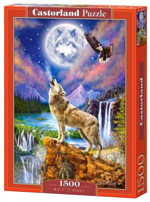 Castorland Puzzle Wolf's Night