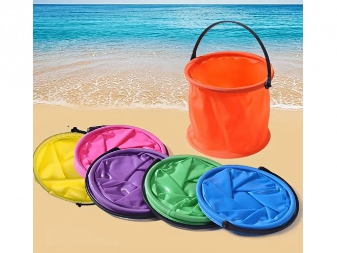 Collapsible Bucket for Young Explorers