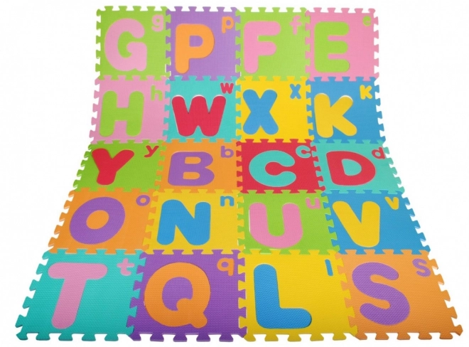 Foam Letter Puzzle Mat for Kids 3+